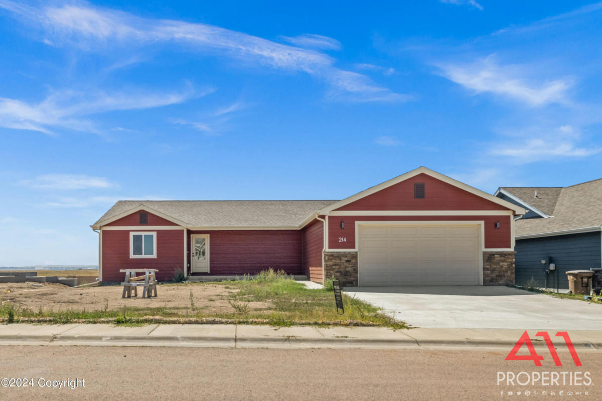 214 STERLING ST, GILLETTE, WY 82718, photo 1 of 26